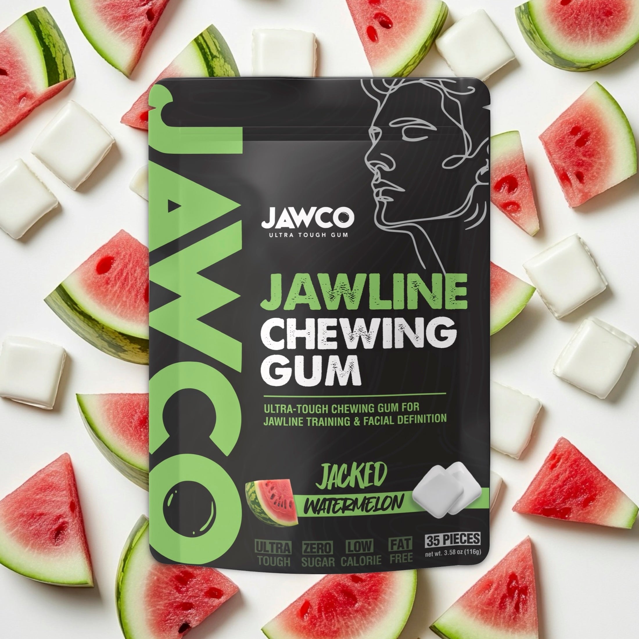 JACKED WATERMELON JAWLINE GUM