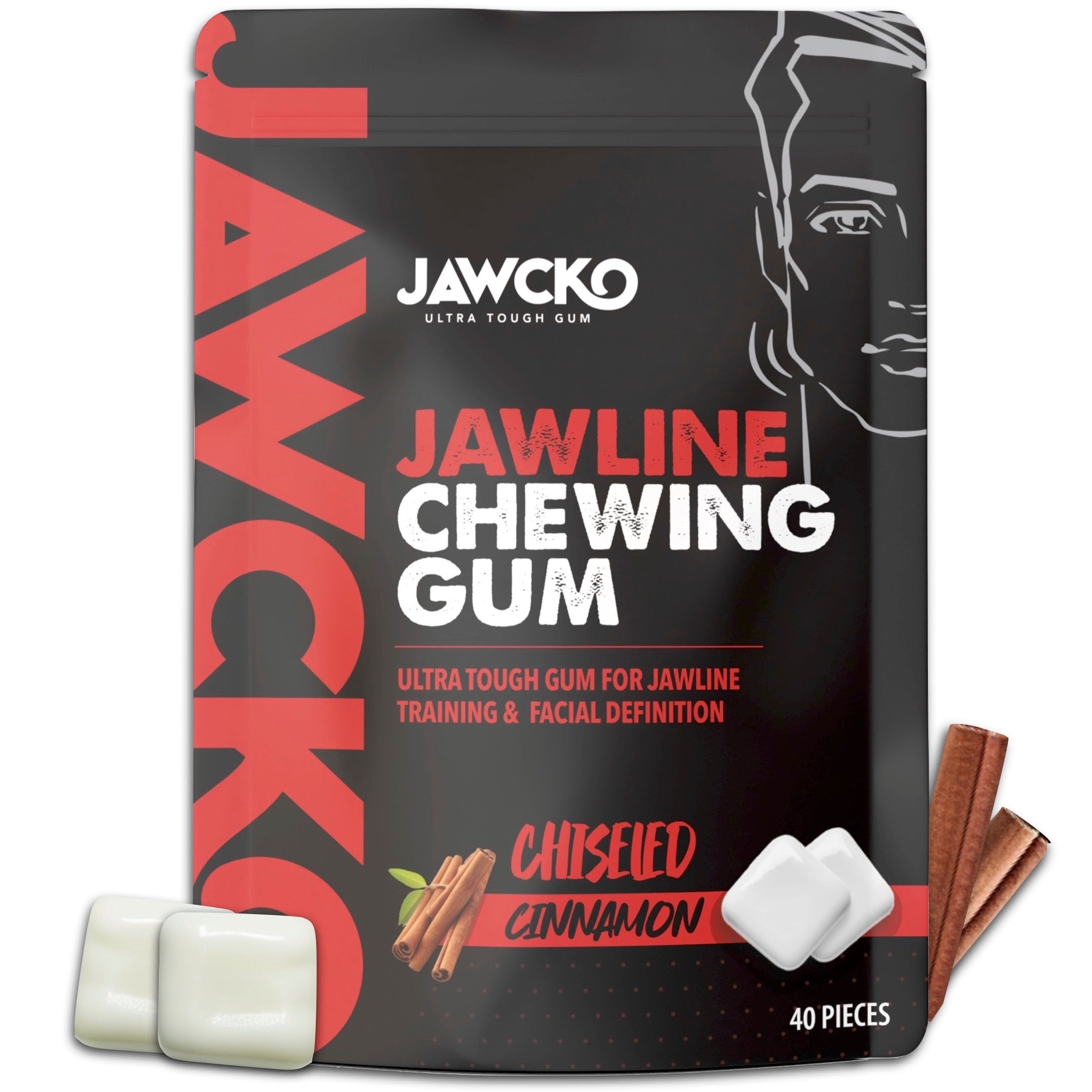 Chiseled Cinnamon Jawline Gum
