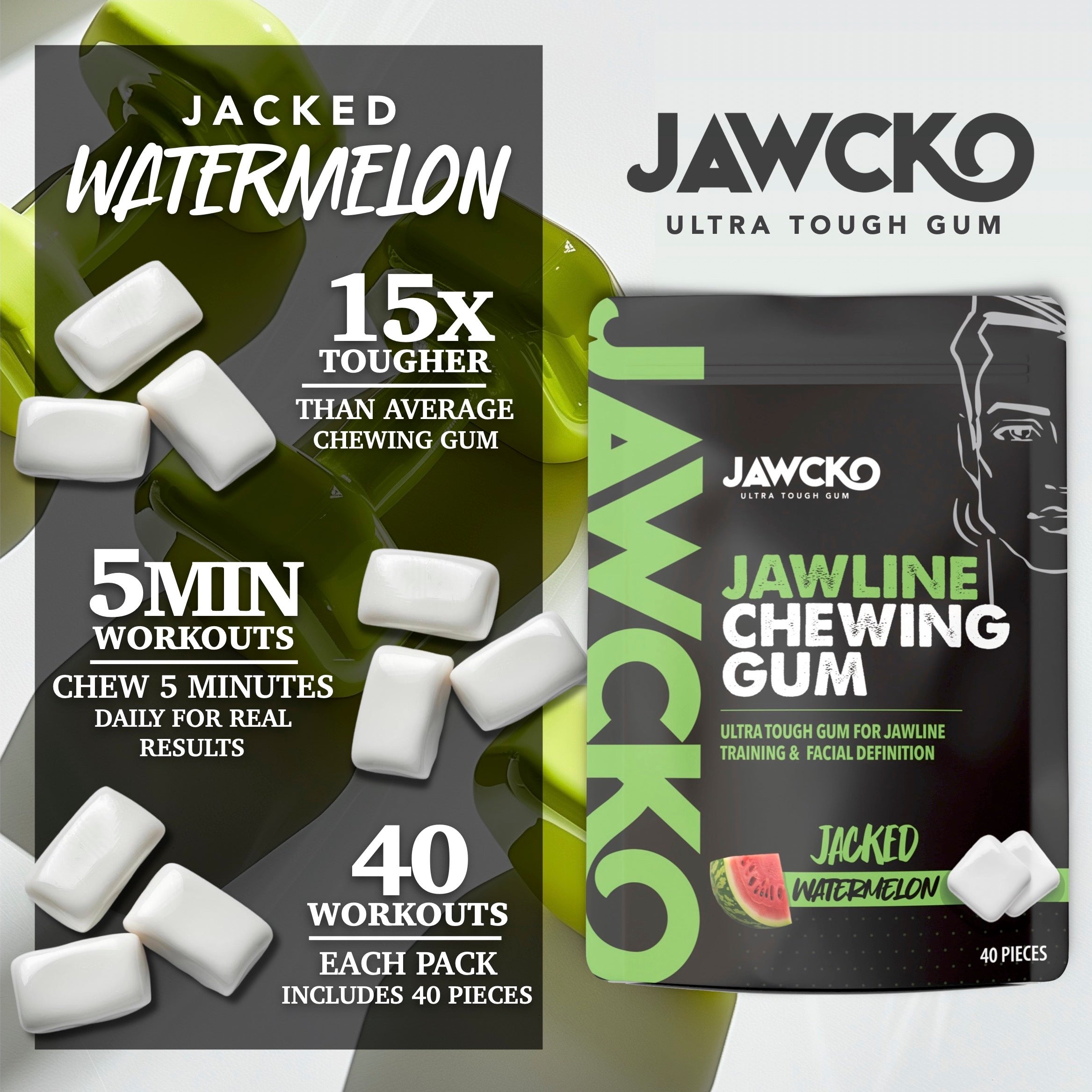 Hard Jaw Chewing gum