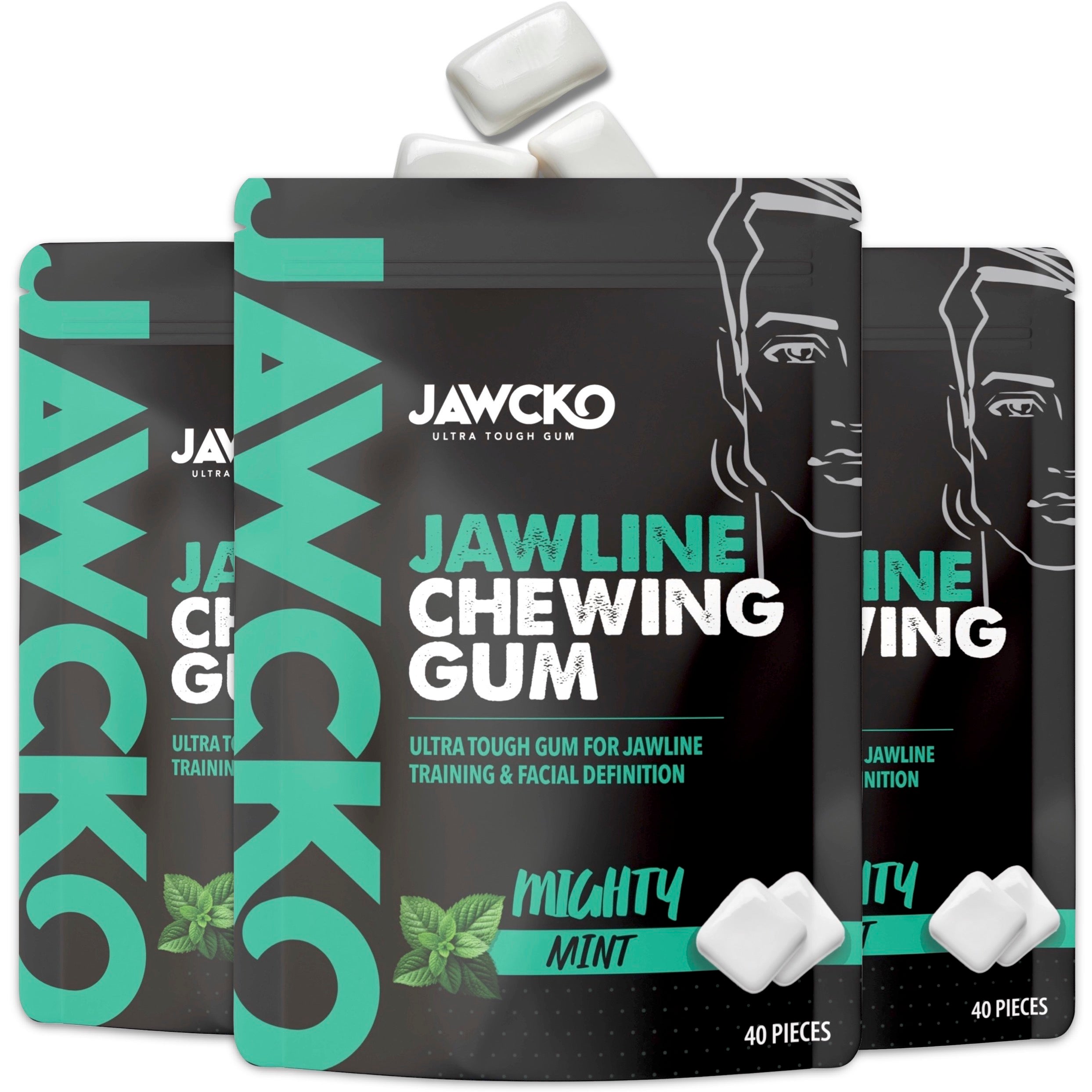 Mighty Mint Jawline Gum