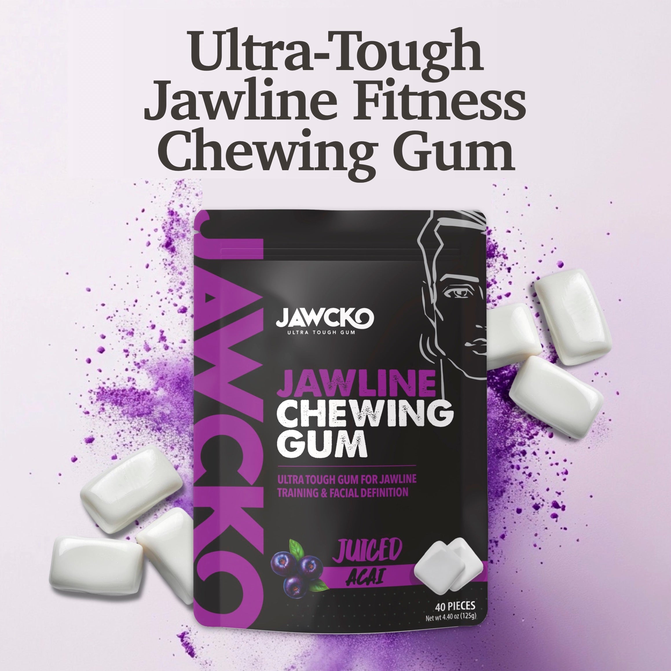 Juiced Acai Jawline Gum