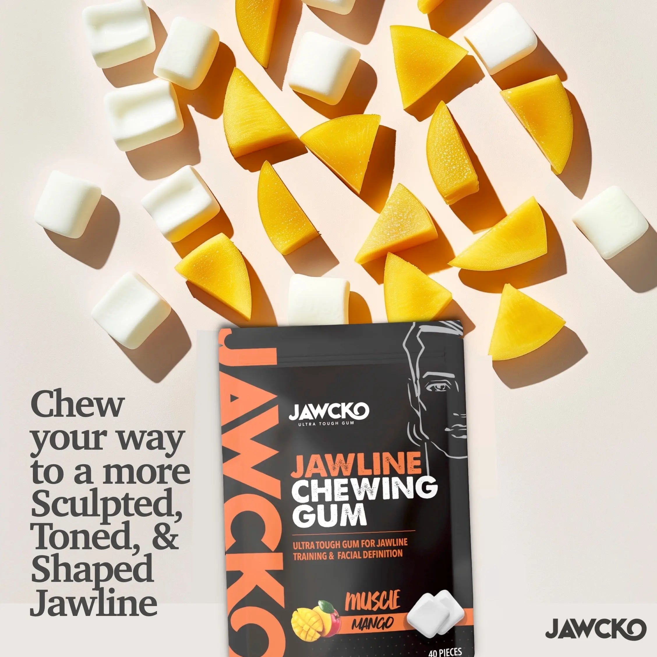 Muscle Mango Jawline Gum